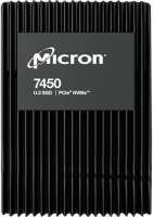 Накопитель SSD 2.5'' Micron MTFDKCC3T8TFR-1BC1ZABYY 7450 PRO 3.84TB, U.3 NVMe PCIe 4.0 x4 3D TLC 6800/5300MB/s IOPs 1000K/180K TBW 7300 DWPD 1