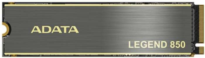 Накопитель SSD M.2 2280 ADATA ALEG-850-512GCS LEGEND 850 512GB PCIe Gen4 x4 5000/2700MB/s IOPS 380K/530K MTBF 2M 500 TBW