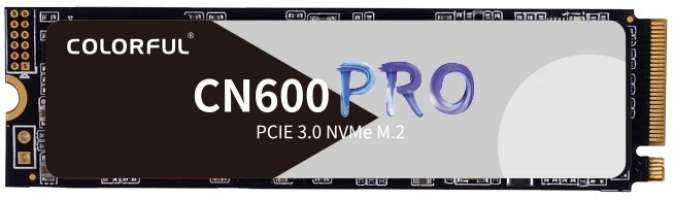 Накопитель SSD M.2 2280 Colorful CN600 256GB PRO 256GB PCIe Gen3x4 with NVMe TLC 3200/1200MB/s