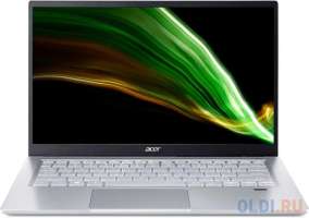 Ноутбук ACER Swift 3 SF314-43 Ryzen 7 5700U/16Gb/512Gb SSD/VGA int/noOS silver (NX.AB1ER.011)