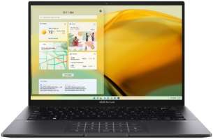 Ноутбук ASUS Zenbook 14 UM3402YA Ryzen 5 7430U 16Gb SSD 1Tb No OS Черный (90NB0W95-M01LK0)