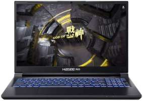 Ноутбук Hasee Z7D6 FHD i7-12650H/16GB/512GB SSD/RTX 4050 6GB/15.6" FHD/WiFi/BT/noOS/black