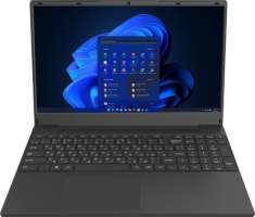 Ноутбук IRU Калибр 15TLG Windows 11 trial (для ознакомления) black (1911352)