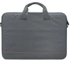 PortCase Сумка для ноутбука KCB-141GY нейлон, серая до 15,6"