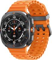 Samsung Часы Galaxy Watch Ultra SM-L705FDAACAU LTE 47мм 1.5" AMOLED корп.черный рем.оранжевый