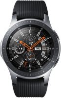 Samsung Умные часы Galaxy Watch 46mm, серебристая сталь (SM-R800NZSASER)