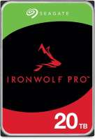 Seagate Жесткий диск 20TB SATA 6Gb/s ST20000NT001 Ironwolf Pro 512E 7200rpm 256MB 3.5"