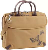Сумка для ноутбука 15.6 Sumdex She Rules Butterfly Metro Brief NON-945TN (нейлон, коричневый, 38 x 30 x 7.5 см)