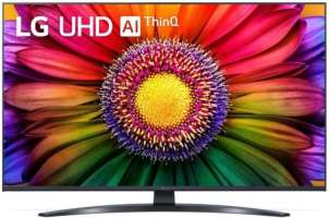 Телевизор LG 65UR81009LK.ARUB 65", черный 4K Ultra HD 60Hz DVB-T DVB-T2 DVB-C DVB-S2 USB WiFi Smart TV