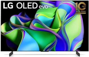 Телевизор OLED LG OLED42C3RLA.ARUB 42", 4K Ultra HD 120Hz DVB-T DVB-T2 DVB-C DVB-S2 USB WiFi Smart TV