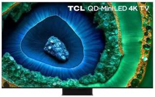 TCL QLED 85" черный 4K Ultra HD Smart TV 85C855