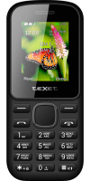 Телефон TeXet TM-130 черный/красный