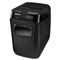 Уничтожитель бумаг Fellowes AutoMax 200C FS-46536 P-4, фрагменты/200л/32лтр, скрепки/скобы/плкарты