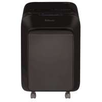 Уничтожитель бумаг Fellowes Powershred LX210 FS-55025 черный, DIN P-4, 4х12 мм, 16 лст., 23 лтр, Jam Proof, SafeSense