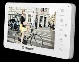 Видеодомофон Tantos Amelie (White) HD ATFT LCD 7", работающий с форматами видеосигнала AHD/CVI/TVI