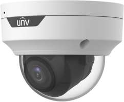 Видеокамера IP UNIVIEW IPC3534SB-ADNZK-I0 купольная антивандальная, 1/2.7" 4 Мп КМОП 30 к/с, ИК-подсветка до 30м., LightHunter 0.002 Лк F1.2, объектив