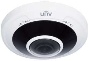 Видеокамера IP UNIVIEW IPC815SB-ADF14K-I0 Fisheye IP антивандальная 1/2.8" 5 Мп КМОП 30 к/с, ИК-подсветка до 10м., 0.01 Лк F2.0, объектив 1.4 мм