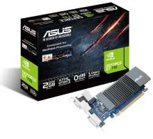 PCI-E ASUS GeForce GT 710 EVO (GT710-SL-2GD3-BRK-EVO) 2GB DDR3 64bit 28nm 954/900MHz DVI-D/D-Sub/HDMI