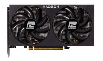 PCI-E PowerColor Radeon RX 7600 Fighter (RX 7600 8G-F) 8GB GDDR6 128bit 6nm 1720/18000MHz 3*DP/HDMI RTL