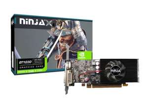 Видеокарта PCI-E Sinotex GeForce GT 1030 Ninja (NF103FG25F) 2GB GDDR5 64bit 16nm 1228/6000MHz DVI/HDMI RTL