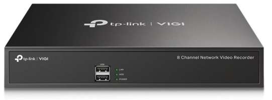 Видеорегистратор TP-LINK VIGI NVR1008H-8MP 8 Channel PoE Network Video Recorder, H.265+/H.265/H.264+/H.264, Up to 8MP resolution, Decoding capability/