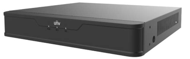 Видеорегистратор UNIVIEW NVR501-04B IP 4-х канальный 4K; входящий поток на запись до 80Мбит/с