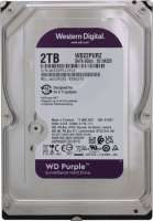 Western Digital Жесткий диск 2TB SATA 6Gb/s WD22PURZ WD Purple, 3.5", 256MB, 5400rpm