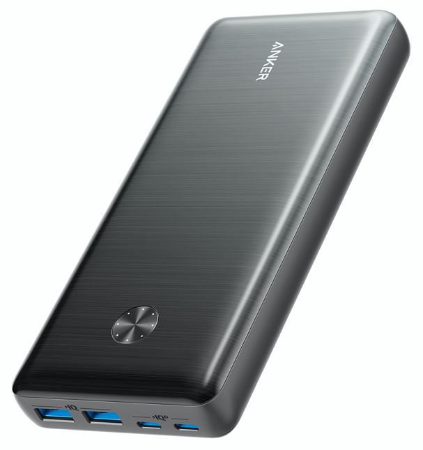 Аккумулятор внешний портативный Anker PowerCore III Elite A1291H11 25600mAh, чёрный