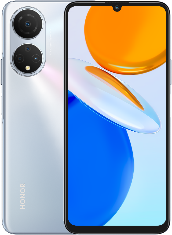 HONOR X7 4/128Gb Серебристый