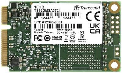 Накопитель SSD mSATA Transcend TS16GMSA372I MSA372I 16GB SATA III MLC