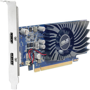 PCI-E ASUS GeForce GT 1030 (GT1030-2G-BRK) 2GB Low Profile GDDR5 64bit 14nm 1228/6008MHz DisplayPort/HDMI RTL